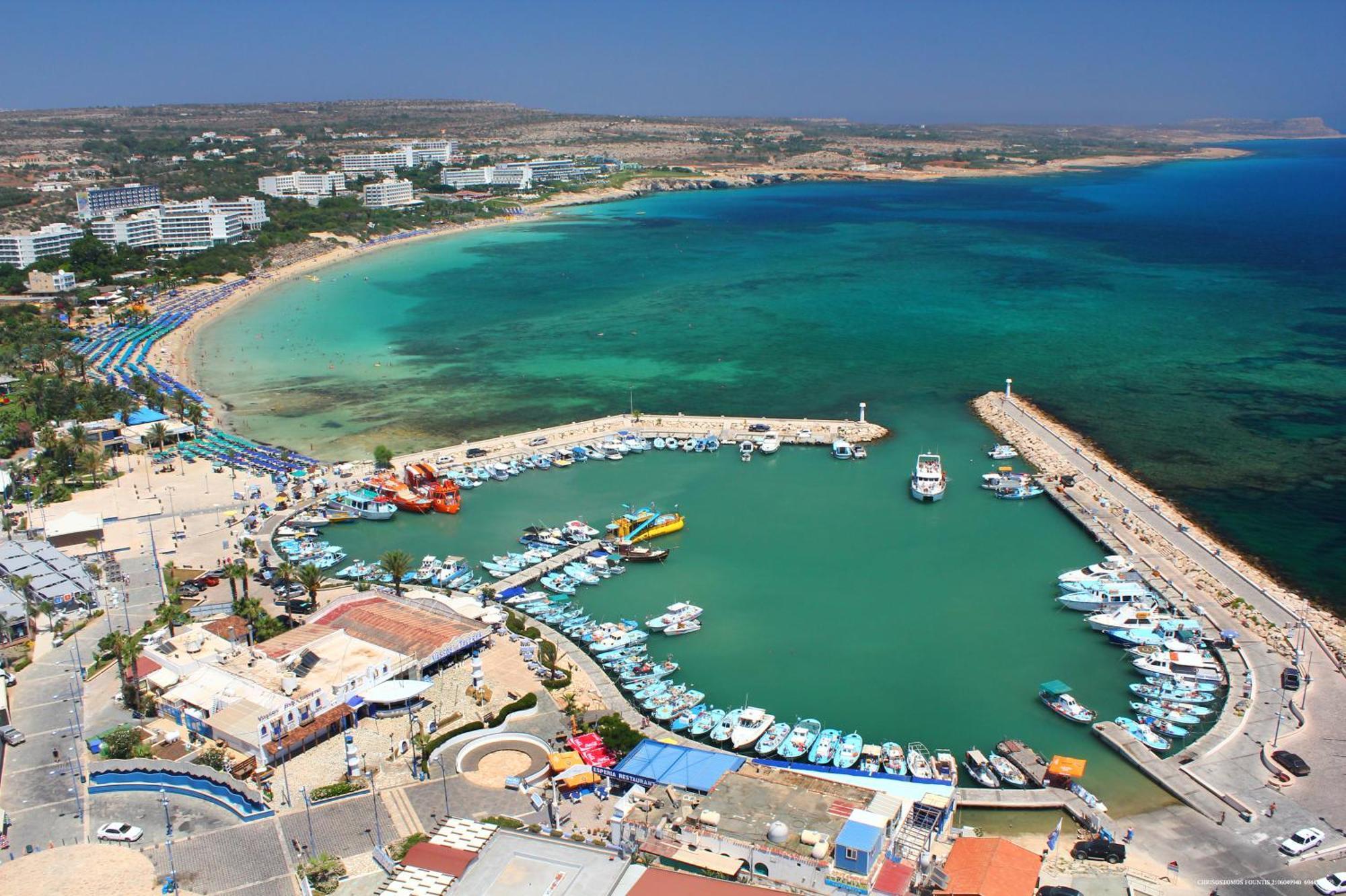 Marina Hotel Айя Напа Екстериор снимка